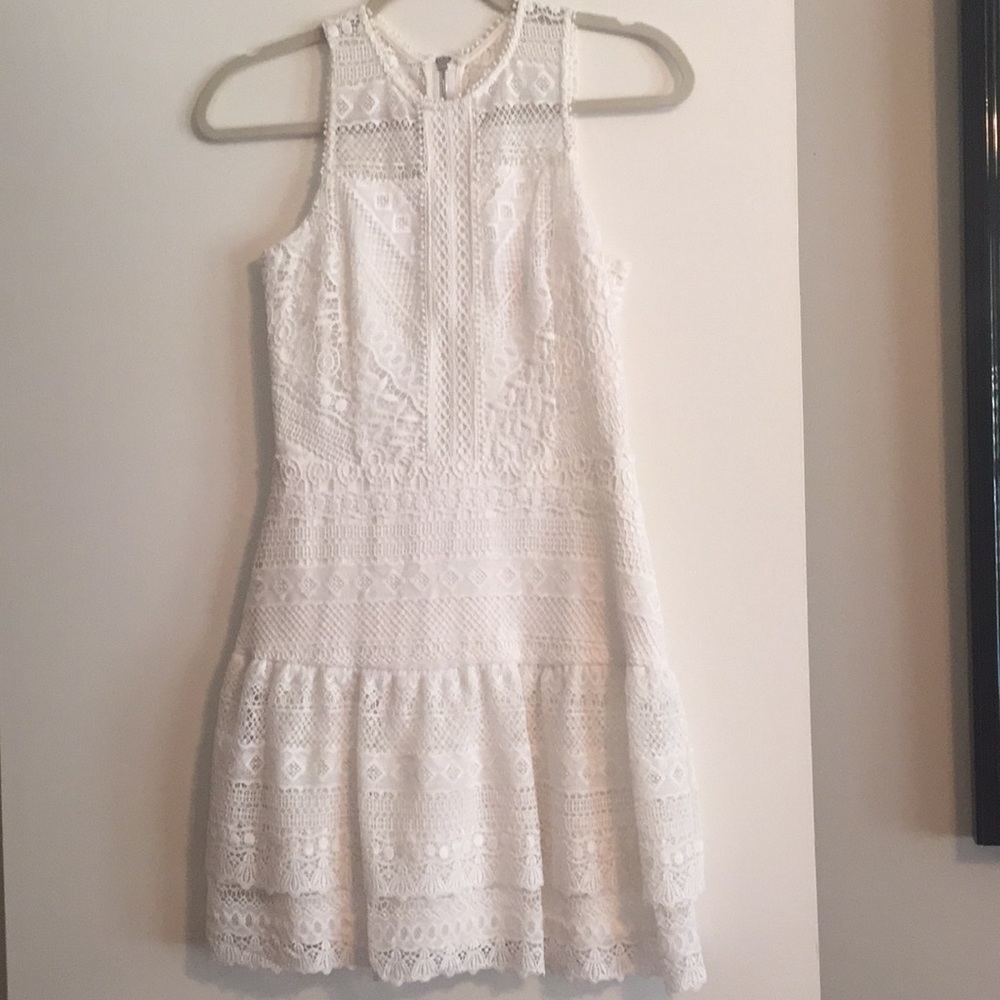 Parker white dress size XS